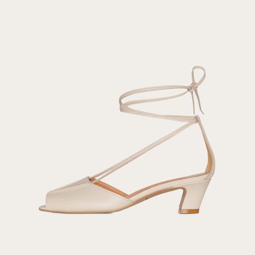 Patio Sandals, cream #